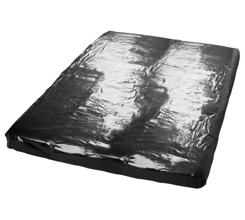 Черная виниловая простыня Vinyl Bed Sheet