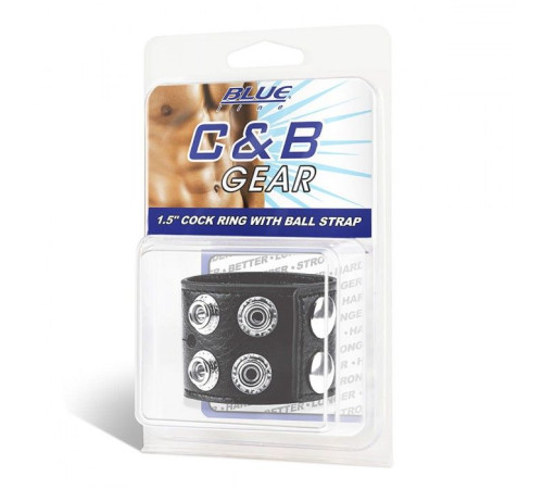 Ремень на член и мошонку 1.5 Cock Ring With Ball Strap Ремень на член и мошонку 1.5 Cock Ring With Ball Strap