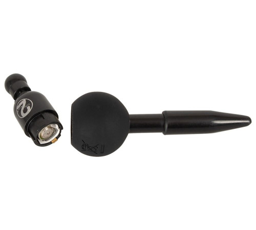 Черный уретральный вибростимулятор Vibrating Penis Plug