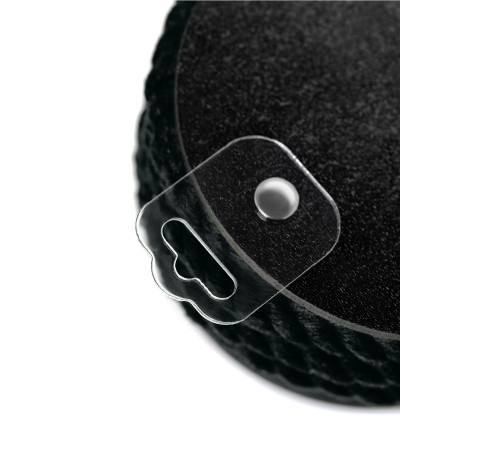 Черная веревка для шибари на катушке - 10 м.