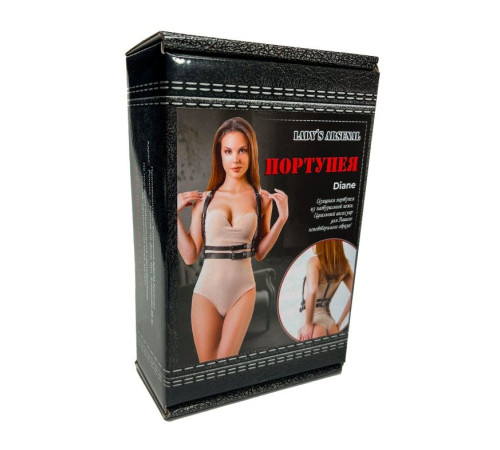 Изящная портупея из натуральной кожи Diane