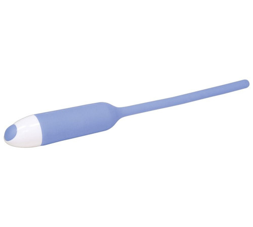 Голубой вибратор для уретры Dilator Vibe - 19 см. Голубой вибратор для уретры Dilator Vibe - 19 см.