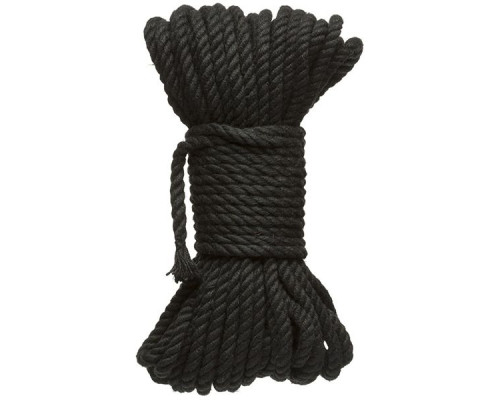 Заказать Черная верёвка для связывания и фиксации Bind Tie - 15,24 м. Заказать Черная верёвка для связывания и фиксации Bind Tie - 15,24 м.