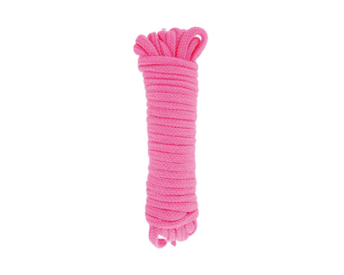 Заказать Розовая веревка для связывания Sweet Caress Rope - 10 метров