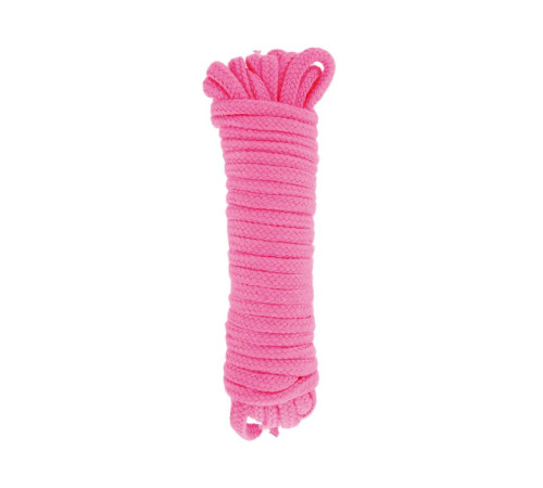 Розовая веревка для связывания Sweet Caress Rope - 10 метров Розовая веревка для связывания Sweet Caress Rope - 10 метров