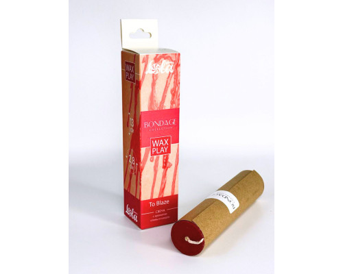Заказать Низкотемпературная свеча для тактильной практики Wax Play To Blaze