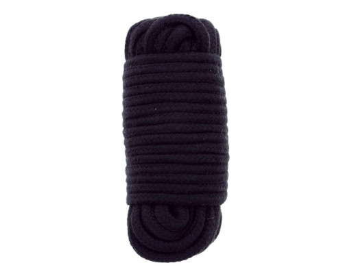 Заказать Черная веревка для связывания BONDX LOVE ROPE - 10 м.