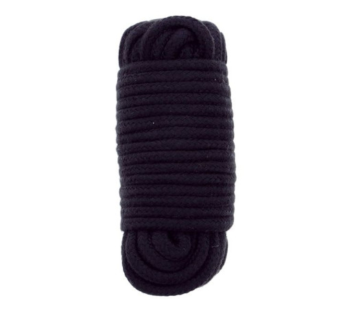 Черная веревка для связывания BONDX LOVE ROPE - 10 м. Черная веревка для связывания BONDX LOVE ROPE - 10 м.