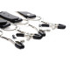 Заказать Ремни с зажимами для половых губ Spread Labia Spreader Straps with Clamps