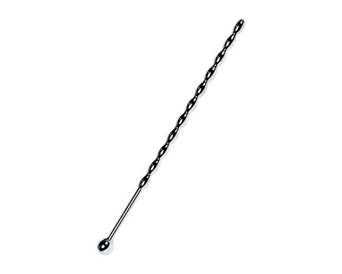 Серебристый длинный уретральный плаг-косичка TOYFA Metal - 15,7 см. Серебристый длинный уретральный плаг-косичка TOYFA Metal - 15,7 см.