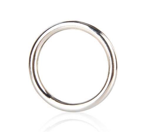 Стальное эрекционное кольцо STEEL COCK RING - 4.5 см.