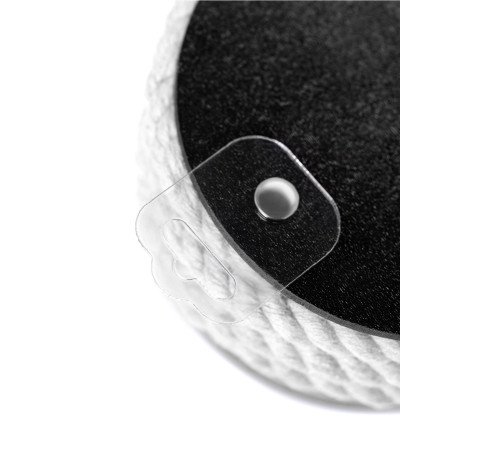 Белая веревка для шибари на катушке - 10 м.