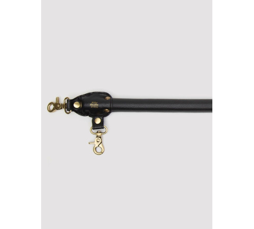 Черная распорка для ног Bound to You Faux Leather Spreader Bar - 50,8 см. Черная распорка для ног Bound to You Faux Leather Spreader Bar - 50,8 см.