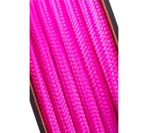 Розовая веревка для шибари на катушке - 10 м.