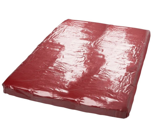 Виниловая бордовая простынь Vinyl Bed Sheet Виниловая бордовая простынь Vinyl Bed Sheet