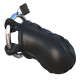 Заказать Черный замок верности Extreme Silicone Cock Blocker