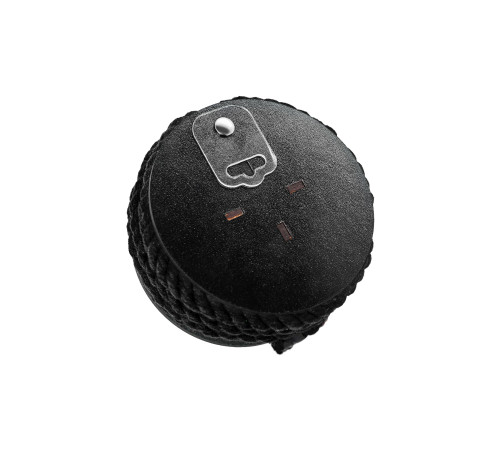 Черная веревка для шибари на катушке - 5 м.