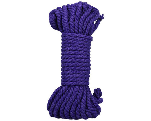 Заказать Фиолетовая верёвка для связывания и фиксации Bind Tie - 9,14 м. Заказать Фиолетовая верёвка для связывания и фиксации Bind Tie - 9,14 м.