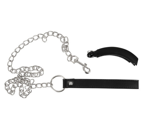 Зажим для половых губ с поводком Pussy Clamp With A Leash