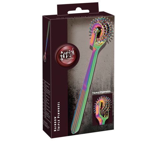 Радужное колесо Вартенберга Rainbow Triple Pinwheel Радужное колесо Вартенберга Rainbow Triple Pinwheel
