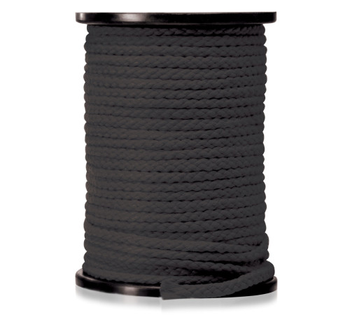 Черная веревка для связывания Bondage Rope - 60,9 м. Черная веревка для связывания Bondage Rope - 60,9 м.