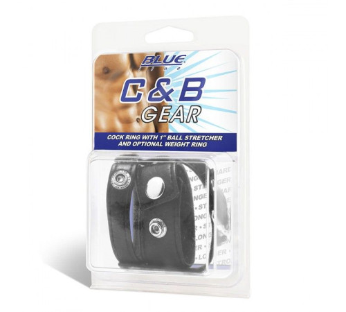 Утяжка для мошонки и пениса Cock Ring With 1  Ball Stretcher And Optional Weight Ring