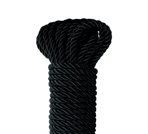 Черная веревка для фиксации Deluxe Silky Rope - 9,75 м.