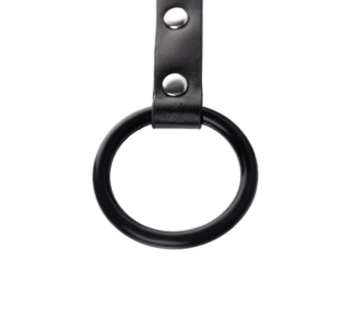 Черно-серебристые зажимы для сосков с кольцом для пениса TOYFA Metal