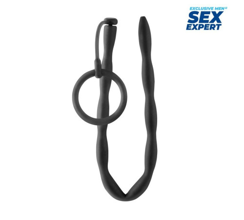 Черный стимулятор уретры Sex Expert