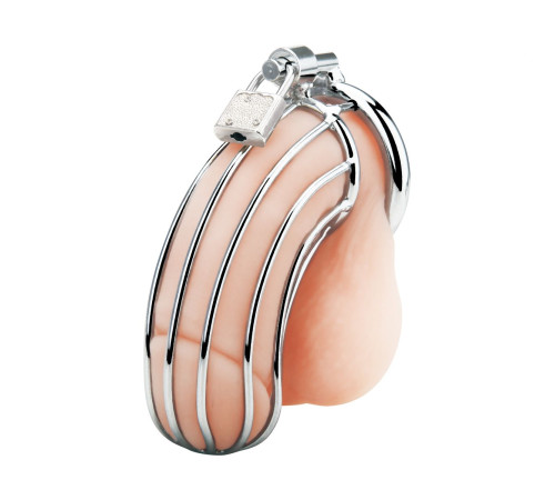 Металлическая клетка Prisoner Cock Сage с замком