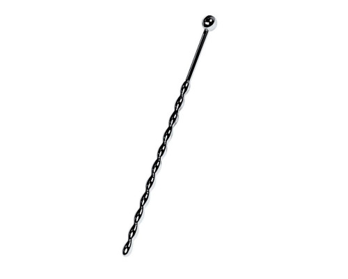 Серебристый длинный уретральный плаг-косичка TOYFA Metal - 15,7 см. Серебристый длинный уретральный плаг-косичка TOYFA Metal - 15,7 см.