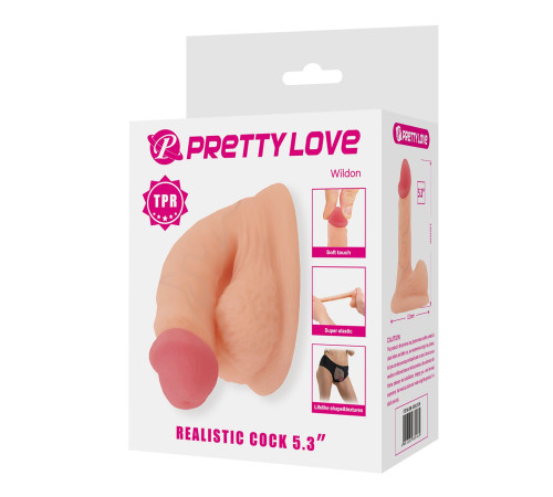 Телесная вкладка в трусики Wildon