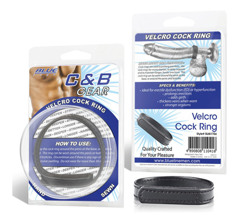 Кольцо на пенис из искусственной кожи на липучке VELCRO COCK RING - 5 см. Кольцо на пенис из искусственной кожи на липучке VELCRO COCK RING - 5 см.