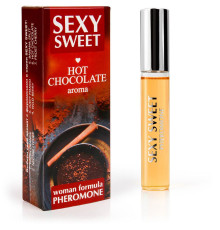 Парфюмированное средство для тела с феромонами Sexy Sweet с ароматом горячего шоколада - 10 мл.