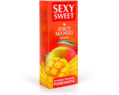 Заказать Парфюмированное средство для тела с феромонами Sexy Sweet с ароматом манго - 10 мл.