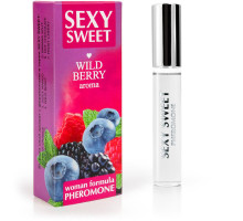 Парфюмированное средство для тела с феромонами Sexy Sweet с ароматом лесных ягод - 10 мл.