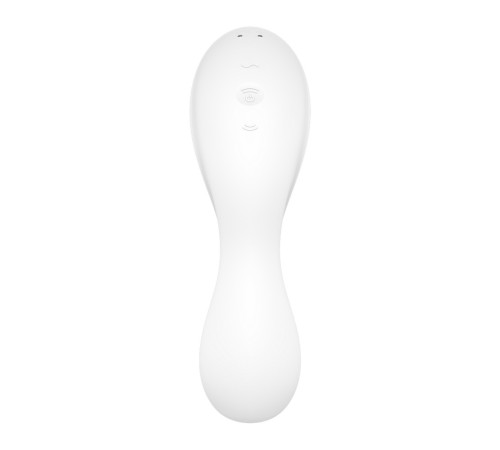 Белый вибратор 3-в-1 Curvy Trinity 5+ Белый вибратор 3-в-1 Curvy Trinity 5+