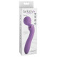 Заказать Фиолетовый двусторонний вибростимулятор Duo Wand Massage-Her - 19,6 см.