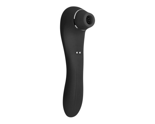 Заказать Черный стимулятор Smoooch Clitoral Suction Vibration - 18,6 см. Заказать Черный стимулятор Smoooch Clitoral Suction Vibration - 18,6 см.