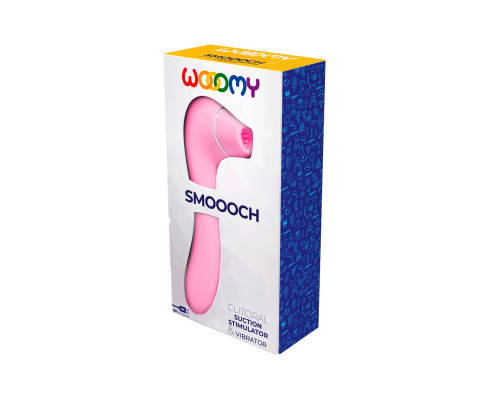 Заказать Розовый стимулятор Smoooch Clitoral Suction Vibration - 18,6 см. Заказать Розовый стимулятор Smoooch Clitoral Suction Vibration - 18,6 см.