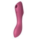 Заказать Малиновый вакуум-волновой вибростимулятор Satisfyer Curvy Trinity 3