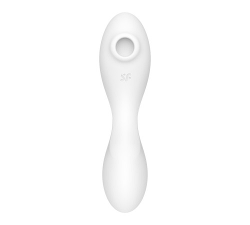 Белый вибратор 3-в-1 Curvy Trinity 5+ Белый вибратор 3-в-1 Curvy Trinity 5+