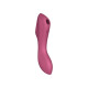 Заказать Малиновый вакуум-волновой вибростимулятор Satisfyer Curvy Trinity 3