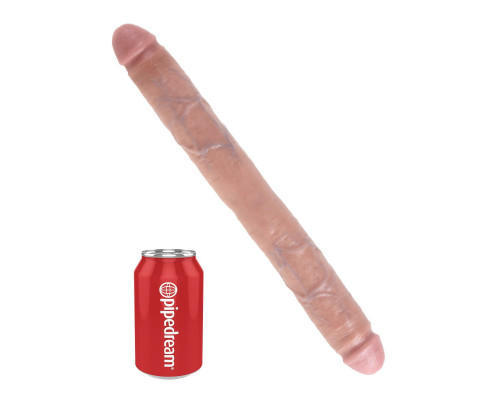 Заказать Телесный двусторонний фаллоимитатор 16 Thick Double Dildo - 40,6 см. Заказать Телесный двусторонний фаллоимитатор 16 Thick Double Dildo - 40,6 см.