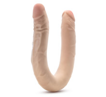 Телесный двусторонний фаллоимитатор 16.5 Inch Double Dong - 41,9 см.