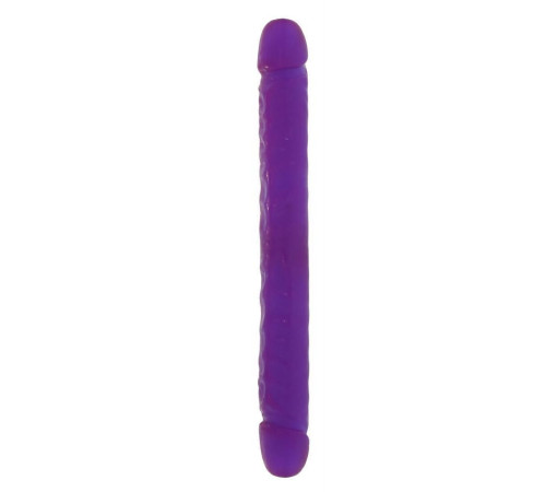 Двойной фиолетовый фаллоимитатор DOUBLE DONG LAVENDER - 30 см. Двойной фиолетовый фаллоимитатор DOUBLE DONG LAVENDER - 30 см.