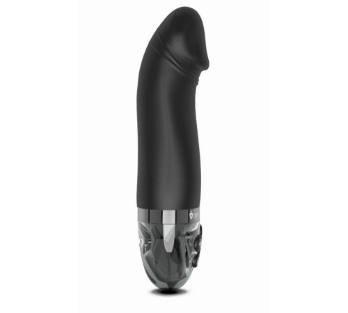Черный вибратор с электростимуляцией Real Deal Neal - 16,5 см. Черный вибратор с электростимуляцией Real Deal Neal - 16,5 см.