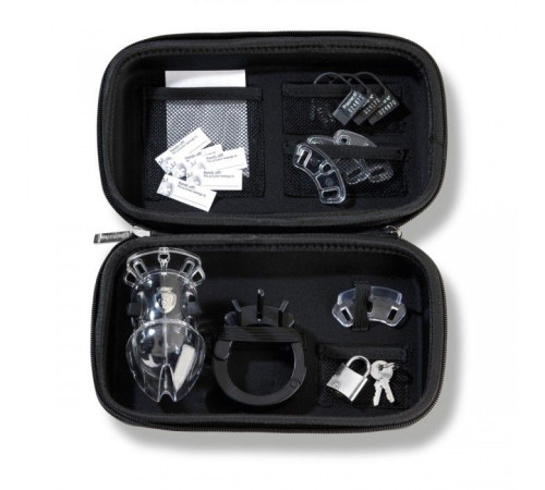 Мужской пояс верности Pubic Enemy No1 Silver Edition