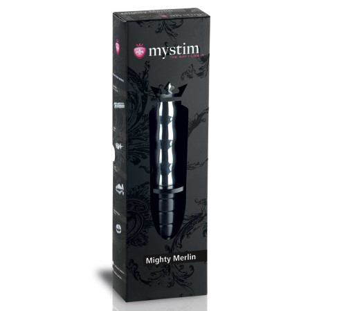Стимулятор вагины и ануса Mystim Mighty Merlin - 25 см. Стимулятор вагины и ануса Mystim Mighty Merlin - 25 см.