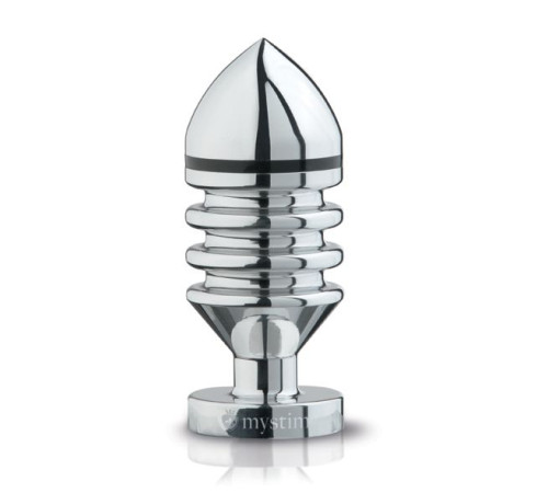 Металлическая анальная пробка Hector Helix Buttplug S - 10 см.